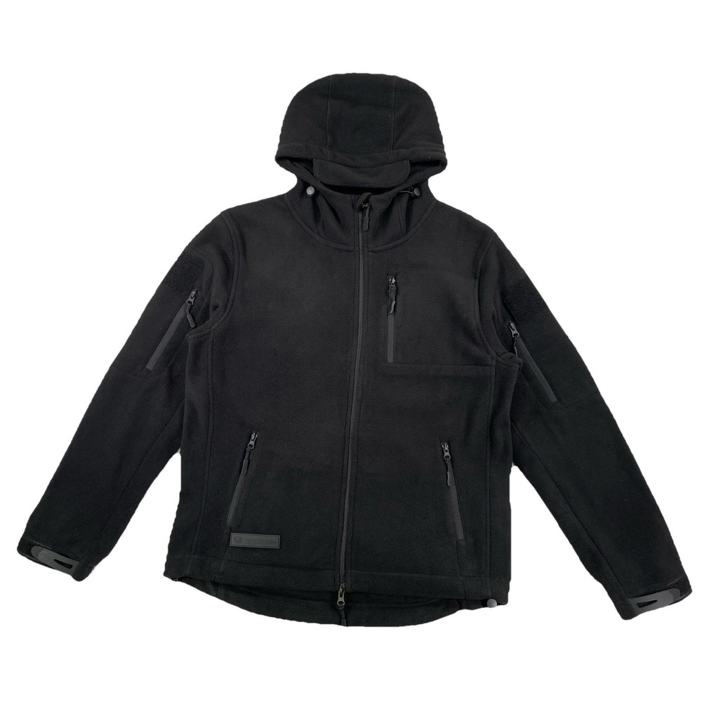 Baerskin Tactical Hoodie V3 Men's Medium Black Fleece Full Zip